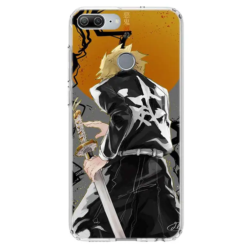 

Anime Demon Slayer Kimetsu no Yaiba Phone Case for Huawei Honor 10 9 20 7A 7X 8A 8S 8X 9X Lite Pro Y5 Y6 Y7 Y9S 2019 10i 20i Coq