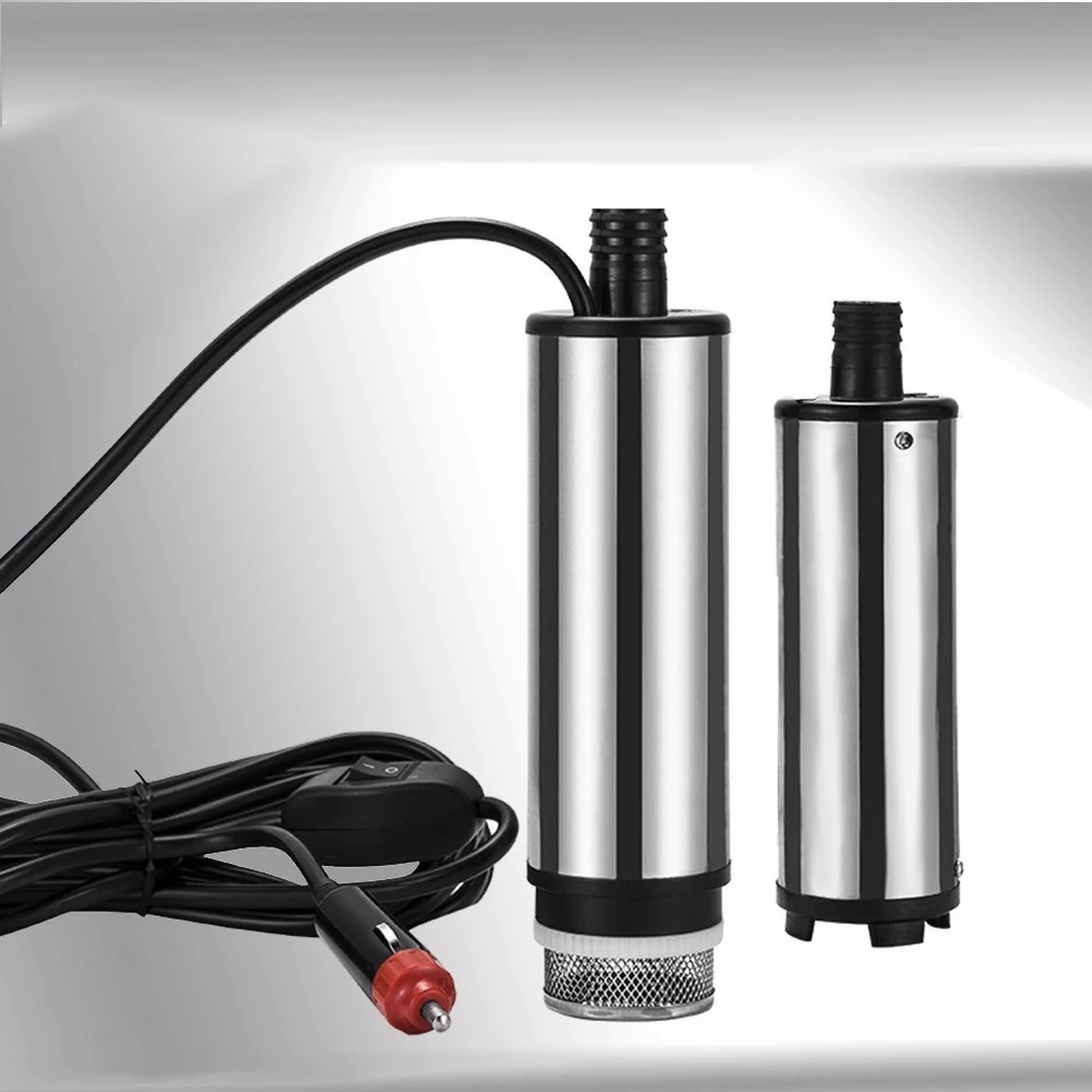 

12l/min 38/51MM Dc Electric Submersible Pump For Pumping Diesel Oil Water , Fuel Transfer Pump ,oil Suction Pump , 12 24 V Volt