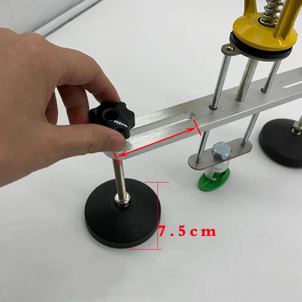 comprar Corpo Do Carro Paintless Dent Remoção Ferramenta De Reparo T-haste Slide Martelo Ponte Extrator Kit
