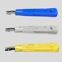 rj45 rj11 network punch down tool lsa termination tool network insertion tool for patch panel wire cutter telecom pliers