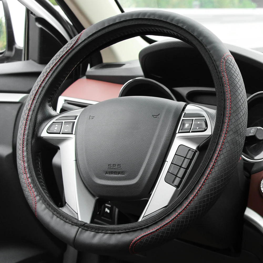 Чехлы на руль автомобильные кожаные для toyota chr corolla camry prius venza prado Rav4 Auris Yaris aygo |