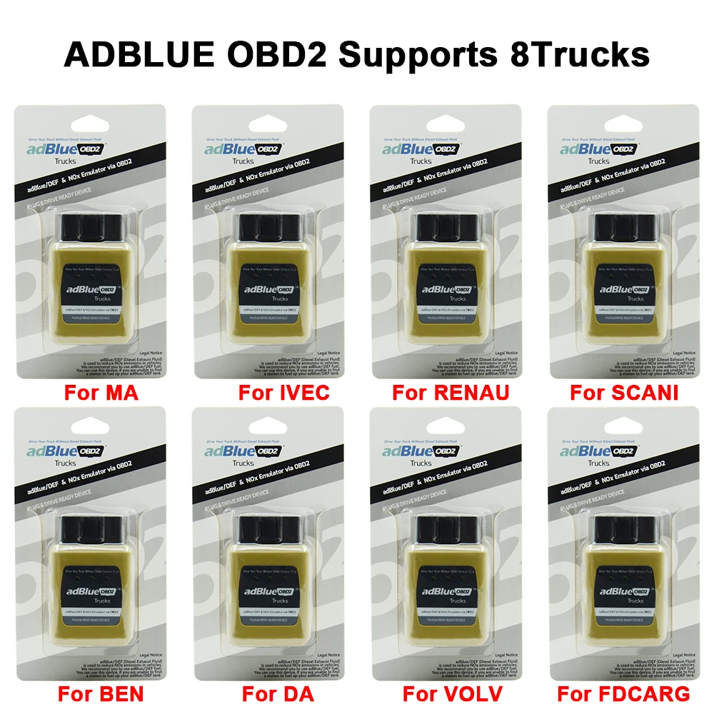 Новое поступление эмулятор AdblueOBD2 Trucks Adblue/DEF Nox через Adblue OBD2|Механические тестеры| |
