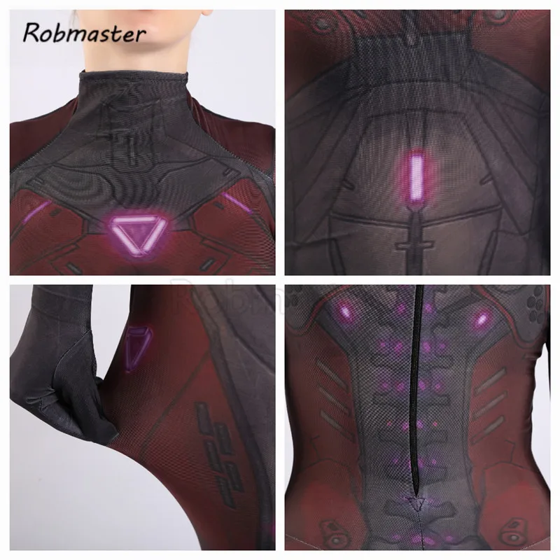 Костюм Аниме Gen:LOCK Cospaly унисекс из спандекса Zentai sinclear Kazu Valentina Cammie комбинезон
