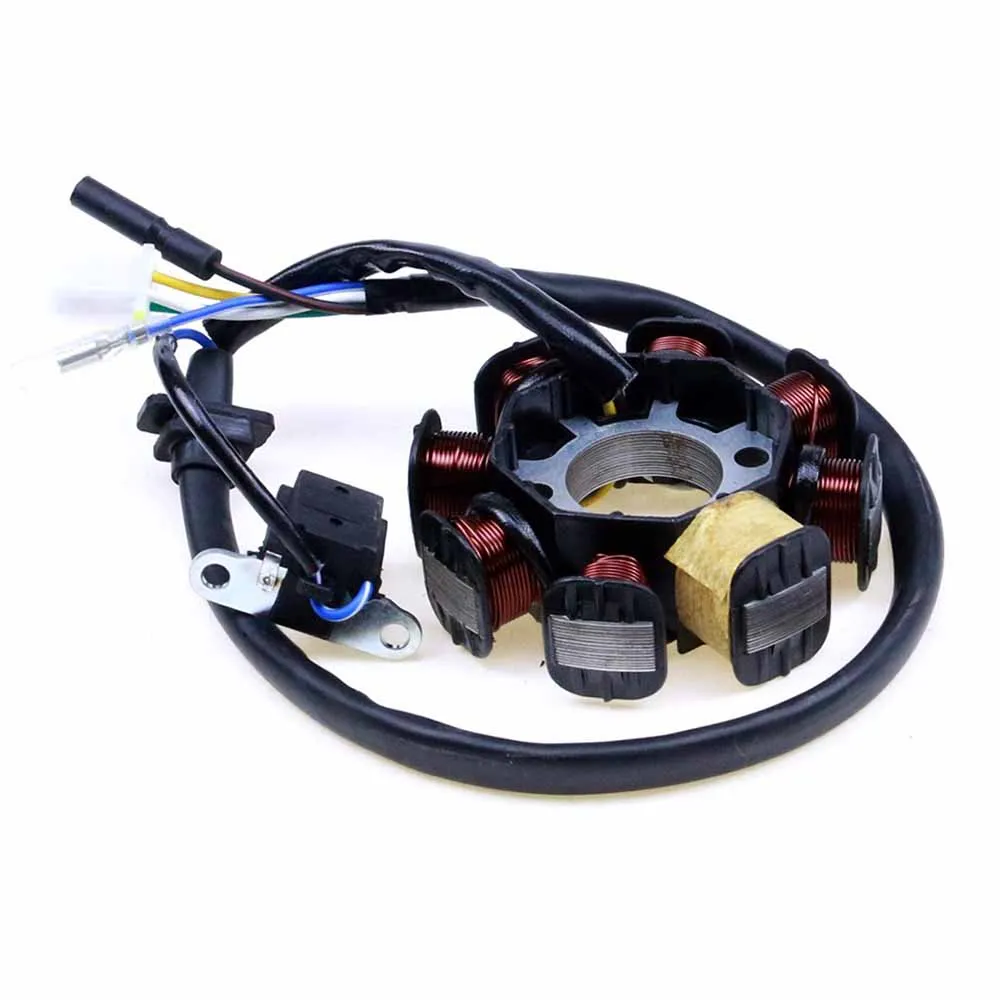 Статор зажигания Магнето 6 катушка для GY6 50cc 70cc 110cc 125cc 150cc скутер PIT Quad Dirt Bike ATV багги