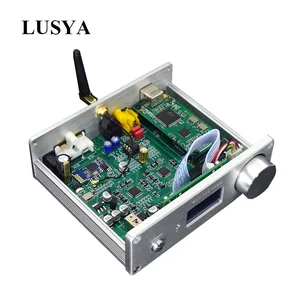 Двойной ES9038 DSD DAC Bluetooth 5,1 LDAC беспроводной QCC5125 проигрыватель, коаксиальный волоконный ЦАП, поддержка XMOS Amanero USB с OLED-дисплеем