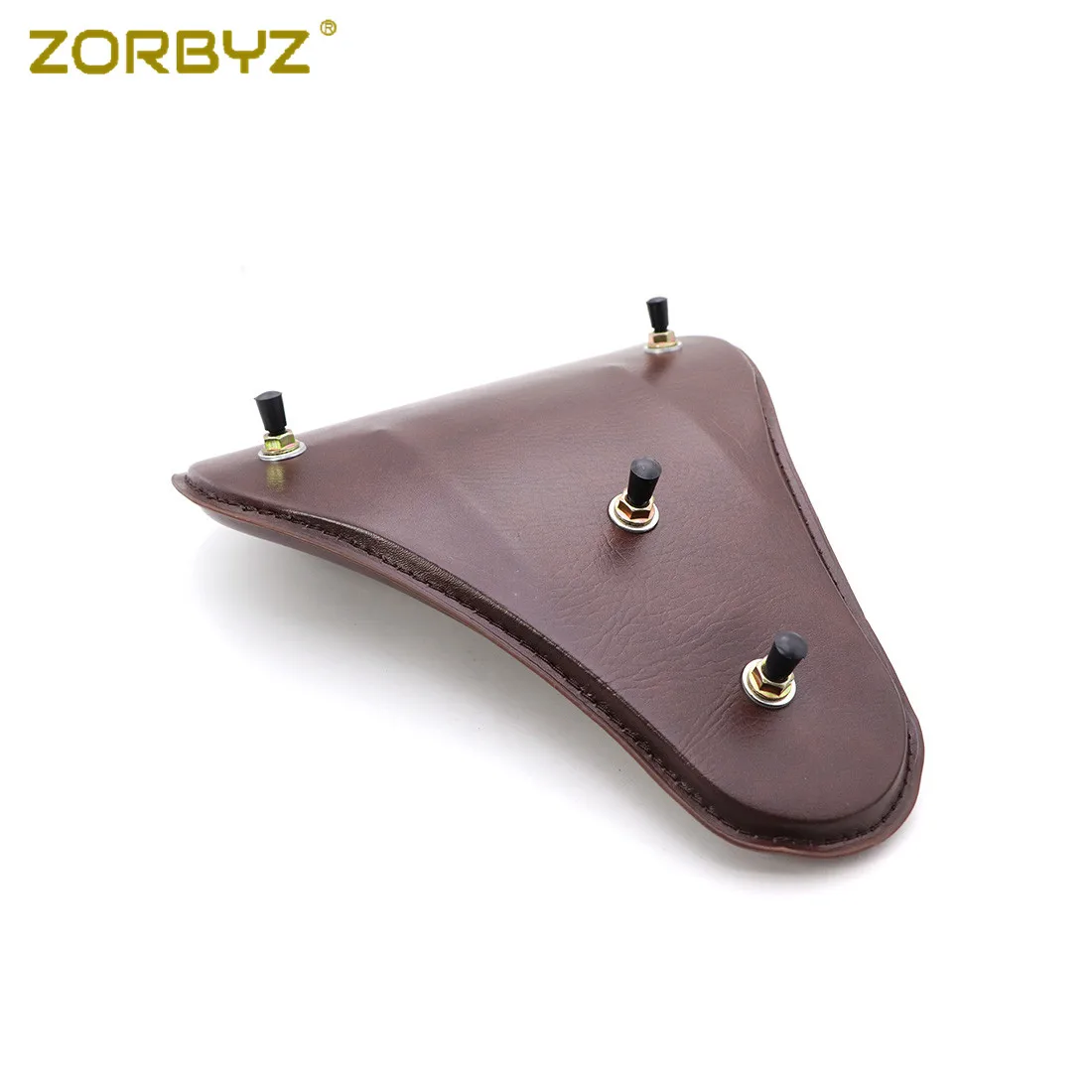 ZORBYZ мотоцикл коричневый искусственная кожа пружины Solo сиденья Кронштейн Набор