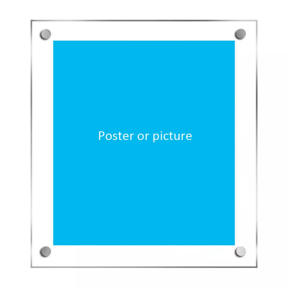 Двойная настенная акриловая рамка для фотографий 8 5x11 дюймов|frame size picture|frame ttpictures