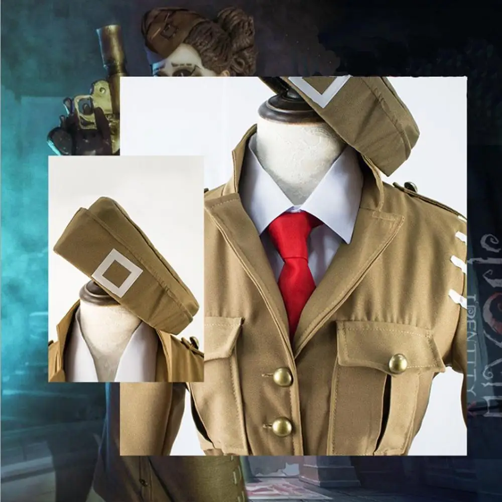 

Game Identity V Marta Betanfeld Cosplay Costume Halloween Carnival Party Air Force Uniform Set