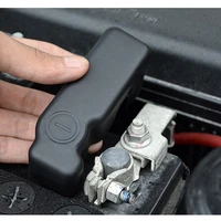 1pcs abs car cover cap battery protection cover abs battery negative protective for toyota land vios yaris cruiser 2006 2013
