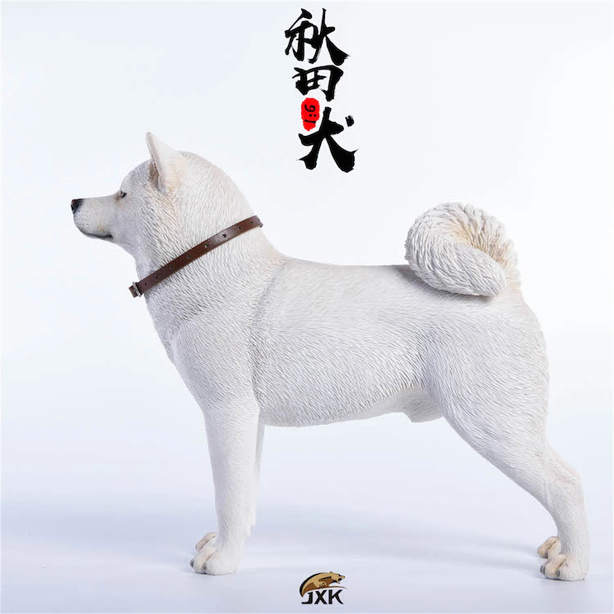 Фигурка японской собаки Akita JXK 1/6 модель животного коллекционное украшение