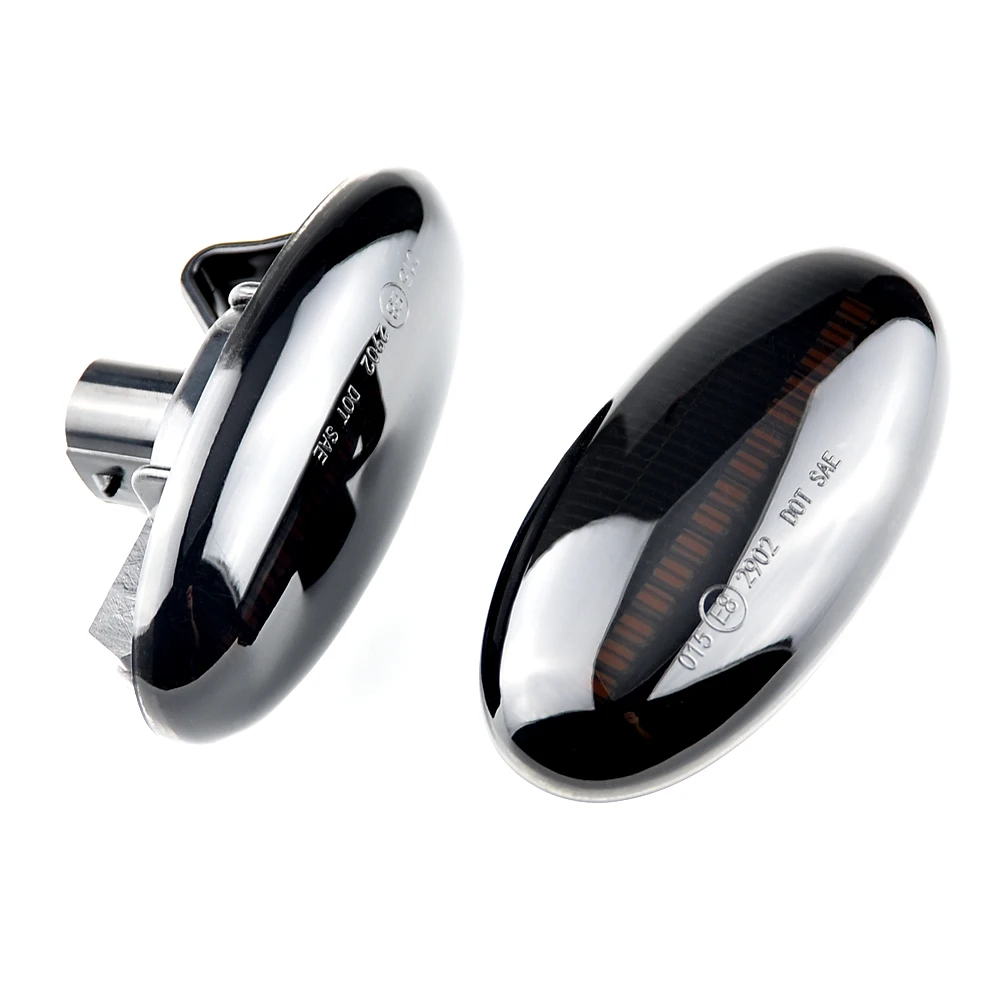 Modern Styling LED Side Indicator Repeater Turn Signal Blinker For Mazda 2 3 5 6 GG GY MPS BT-50 MPV Smoked Clear Dynamic Lights |