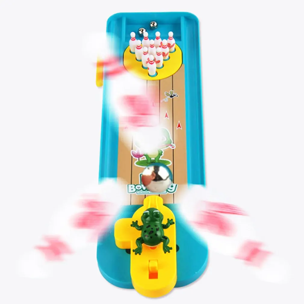 Настольная игра для боулинга мини Интерактивная настольная игрушка дома и детей