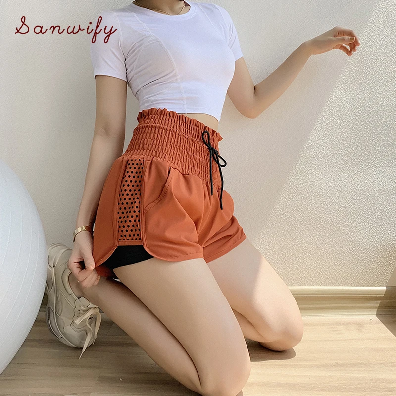 

Yoga Shorts Running Women Sports Ladies Gym Shorts Ladies Sportswear Sports Wear Bottom Quick Dry Clothing Shorts