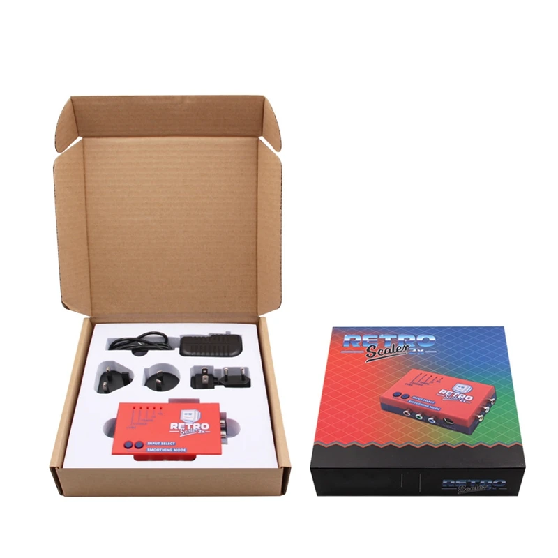 

A/V To Hdmi Converter And Line-Doubler For Ps2/N64/Nes/Sega Dreamcast/Saturn/Md1/Md2 Retro Game Consoles