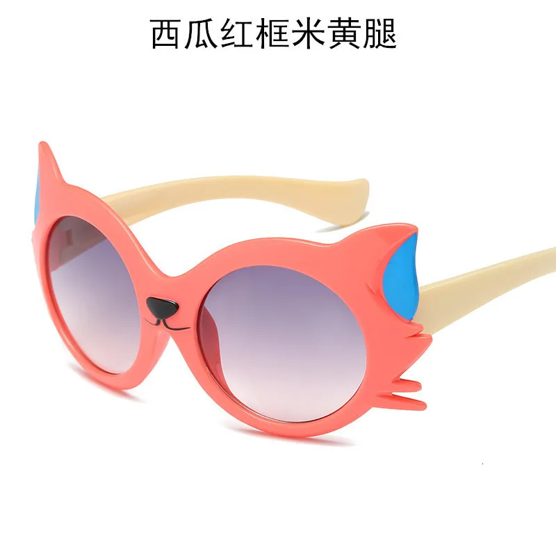 Милые детские кошки глаза солнцезащитные очки дети животных мультфильм ВС