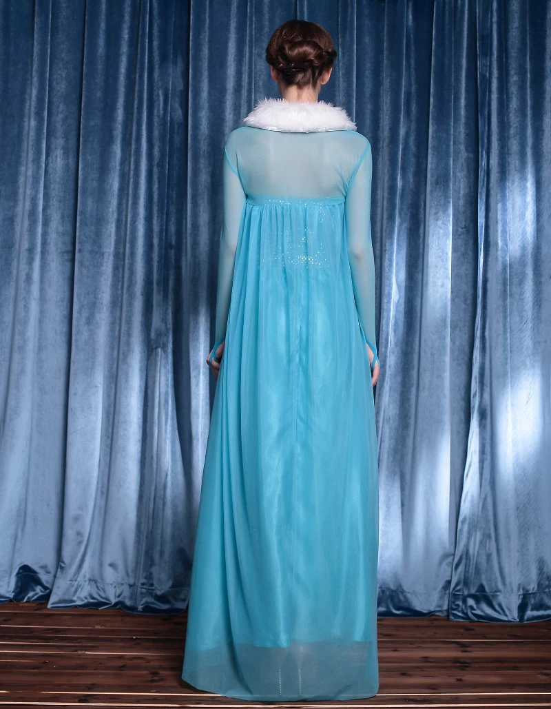 3 шт. в комплекте! Хеллоуин костюм Disfraz Хэллоуин Mujer платье плащ меховой воротник