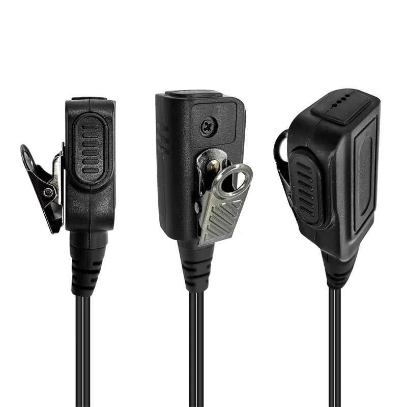 G Shape Earpiece Earbud Audio Mic Surveillance Radio Headset For Motorola Ht750 Ht1250 GP280 GP328 GP330 MT850 MT850LS PRO860 RM
