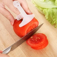 5pcsset smile plastic finger guard protect your finger hand not hurt cut vegetable tools safety protector