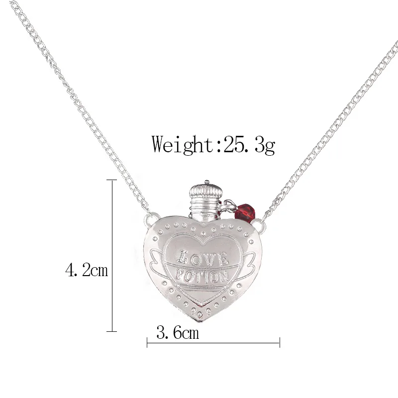 Новое креативное ожерелье с любовным ядом волшебное любовное зелье в форме
