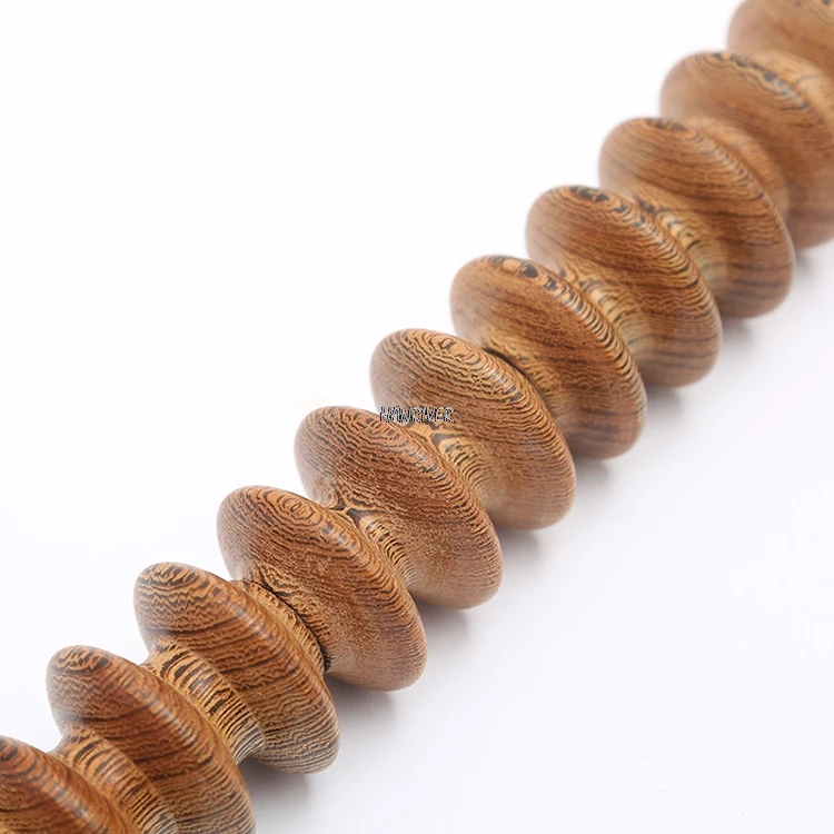 Высокое качество деревянный Бытовой Уход за здоровьем физиотерапия инструмент массажер для тела общий многофункциональный массаж yili