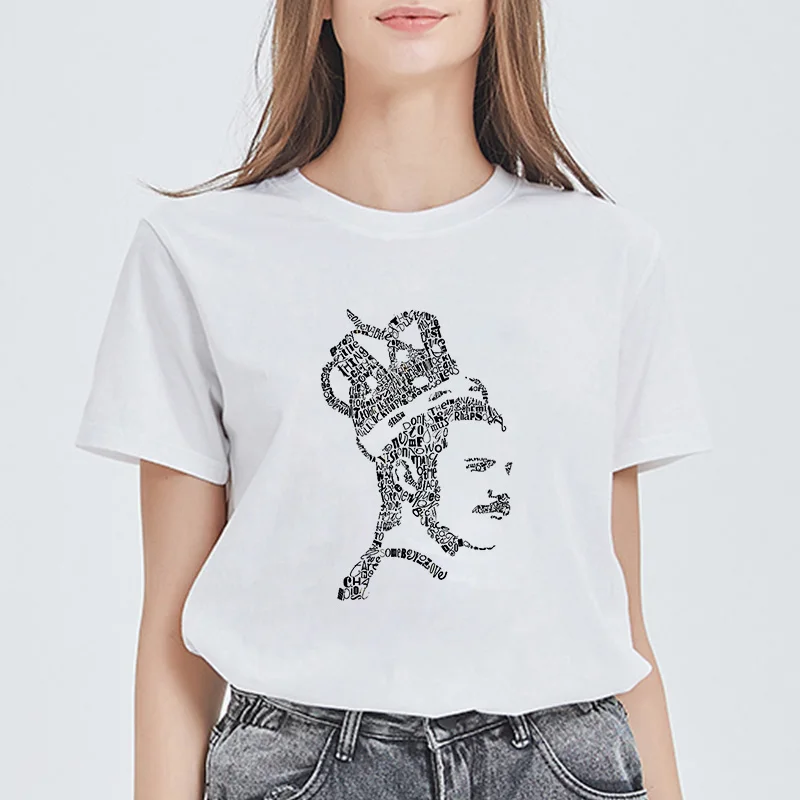 Showtly Freddie Mercury Queen Band футболка для женщин Harajuku винтажная Ullzang Футболка модная