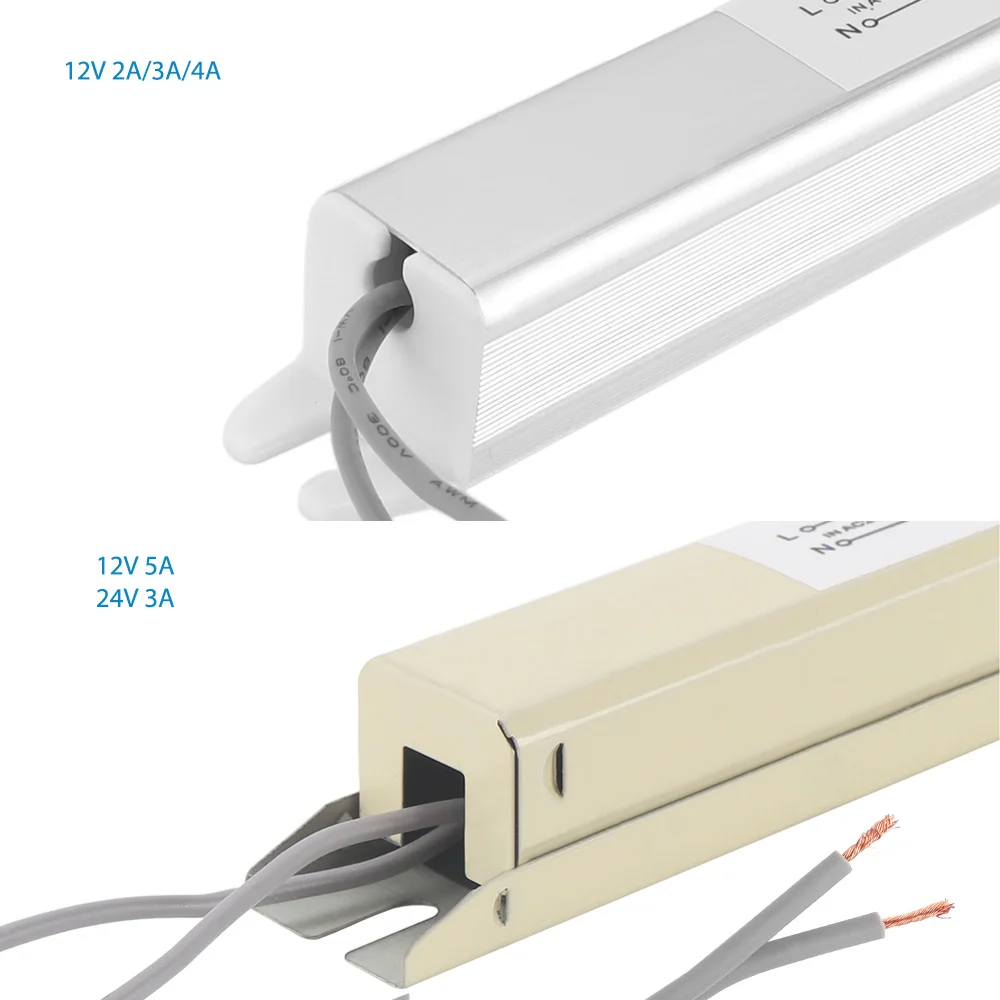 12V светодиодный трансформатор Питание сплиттер адаптер переменного тока 110 V-220 V 1.5A 3A 5A светодиодный ультратонкий Встраиваемый светодиодный потолочный светильник с драйвером тонкий Питание для светодиодный светодиодные полосы света