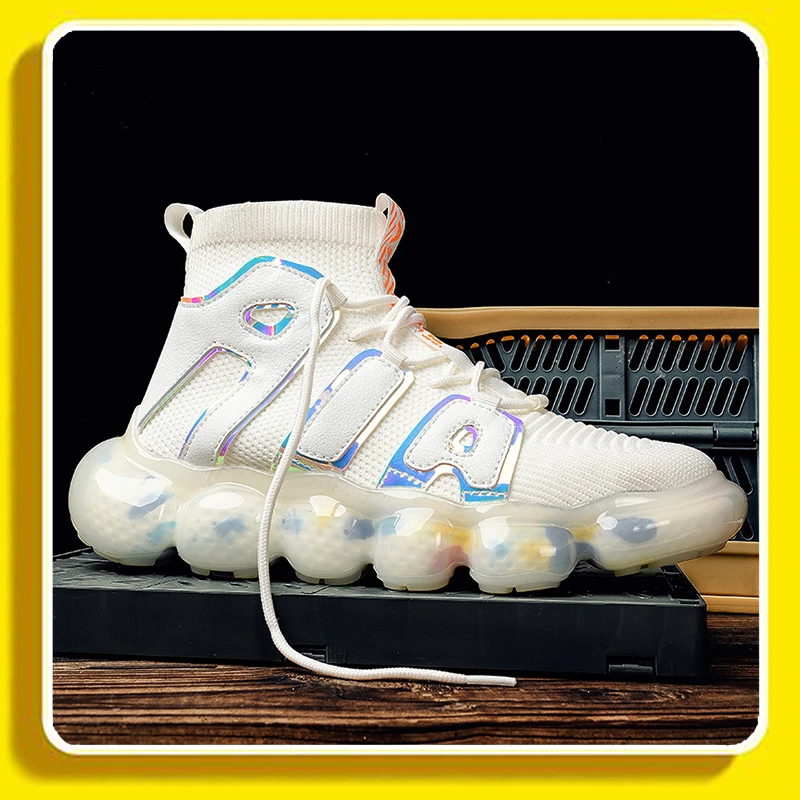 

High-Quality Men Sneakers Breathable Size 45 Running Shoes Outdoor Sport Fashion Couples Non-Slip Zapatillas Hombre Unisex 2021