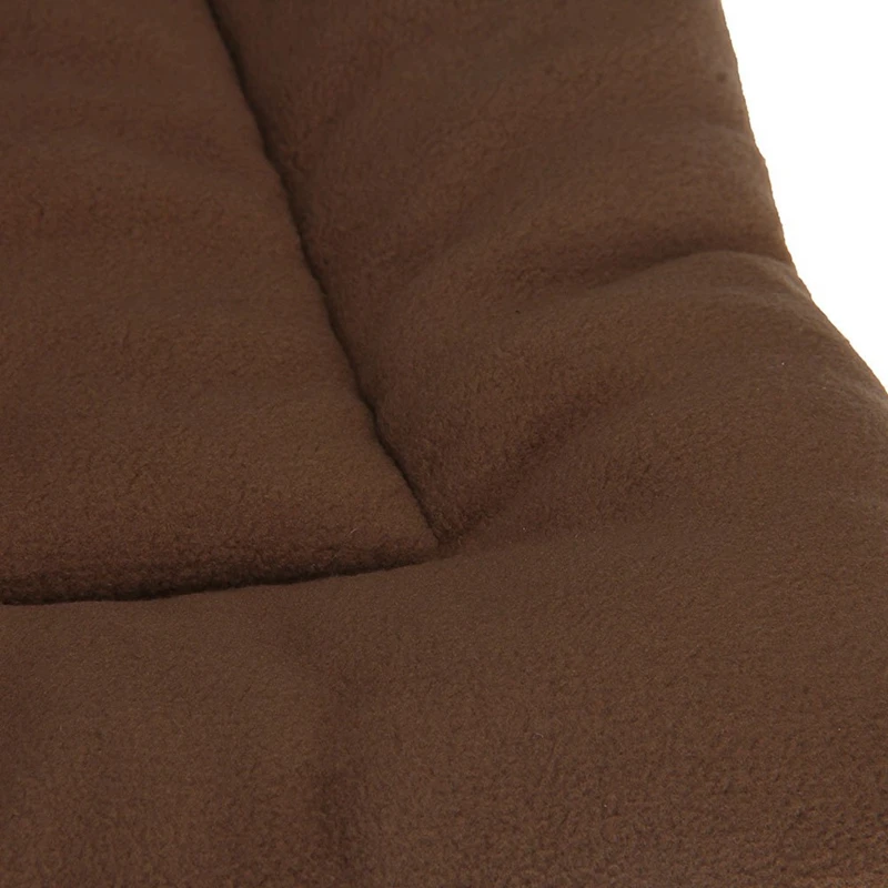 

Carpet Cushion Bed Sleeping BROWN Velvet fabric for Dog Cat Pet S