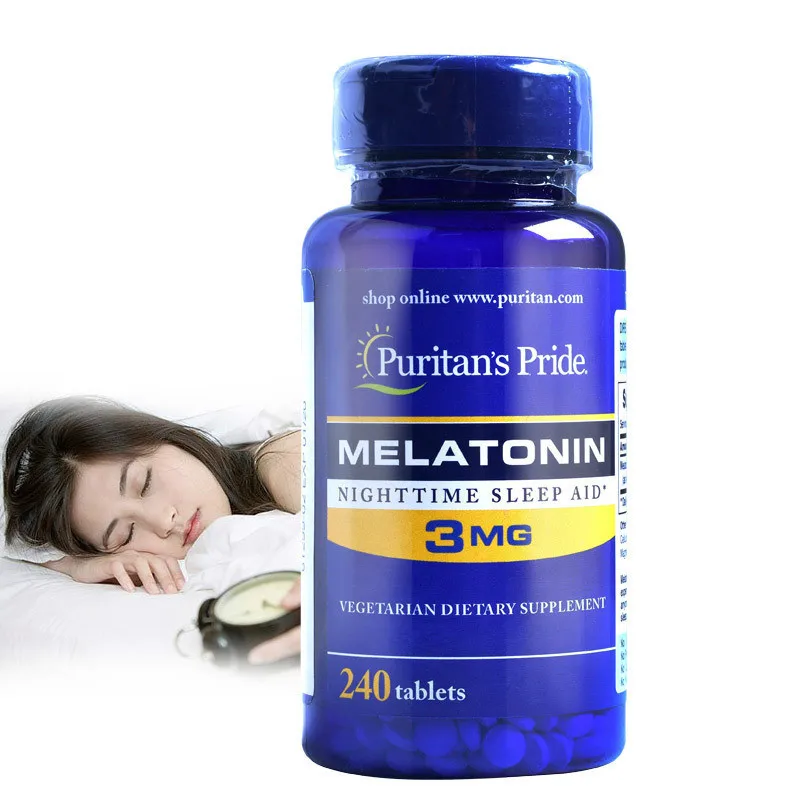 

Super Strength Melatonin 3mg*240pcs Help Improve Sleep Nighttime Sleep Aid