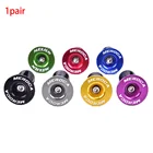 Заглушки на руль велосипеда, 2 шт., легкие, алюминиевые, противоскользящие, аксессуары MTB