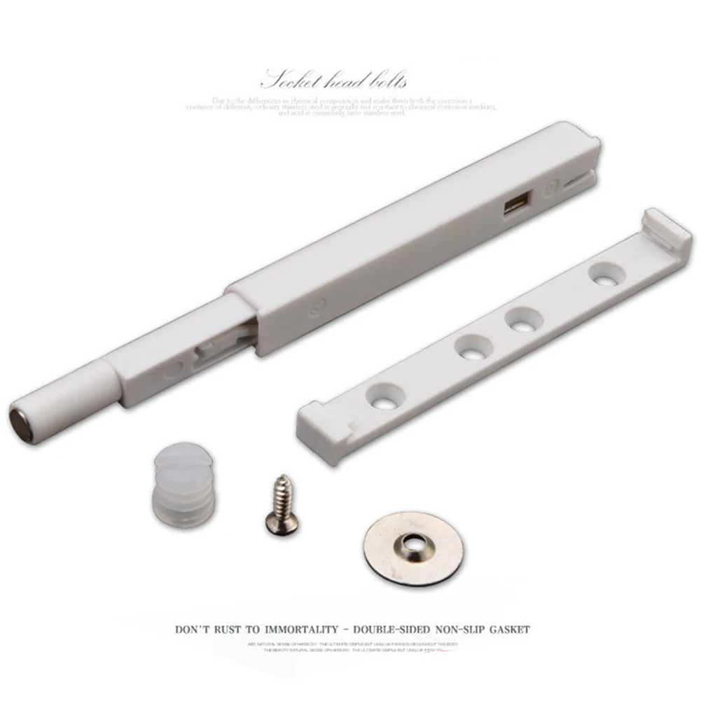 Магнитный наконечник шумоподавление мебель дверная фурнитура защелка для шкафа