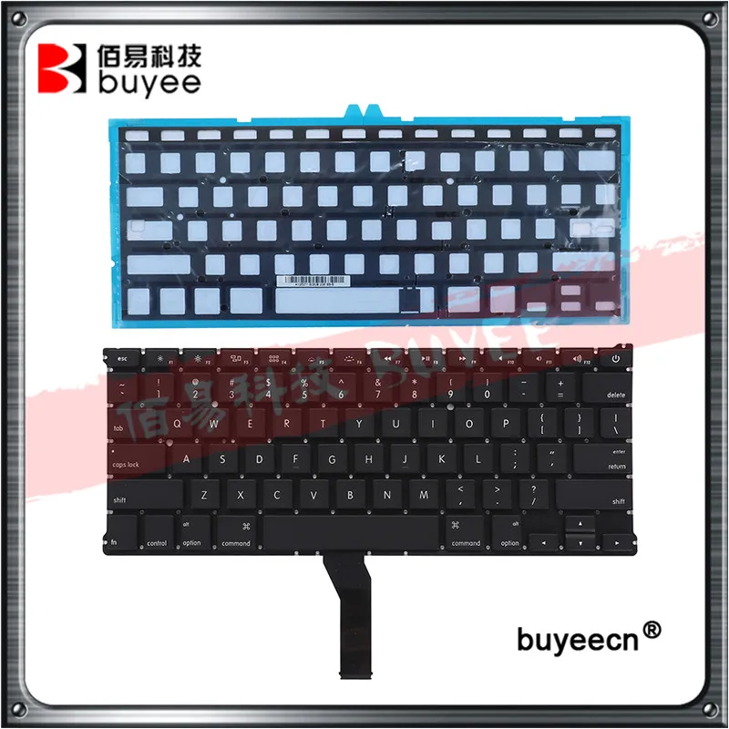 Новая клавиатура A1369 A1466 US для Macbook Air 13 ''A1369 MD231 MD232 2011 2015 раскладка клавиатуры