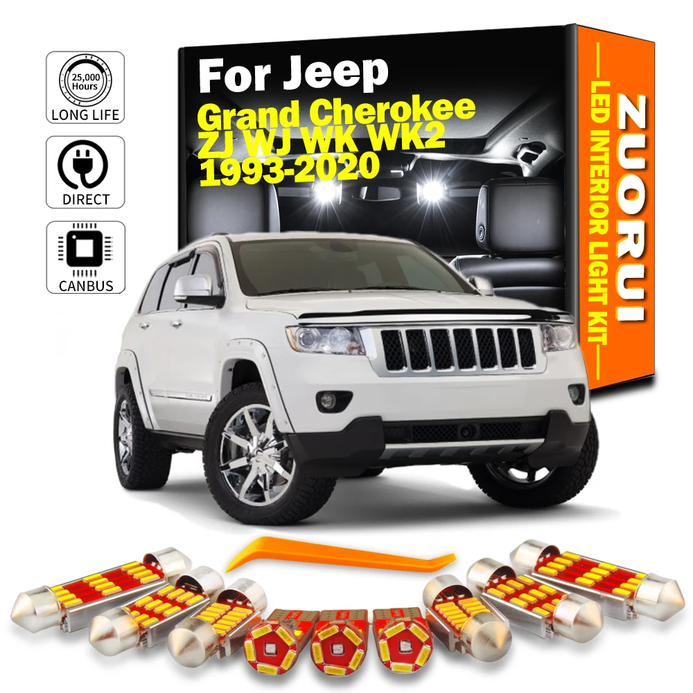 

Автомобильные лампы ZUORUI для Jeep Grand Cherokee ZJ WJ WK WK2 1993-2019 2020