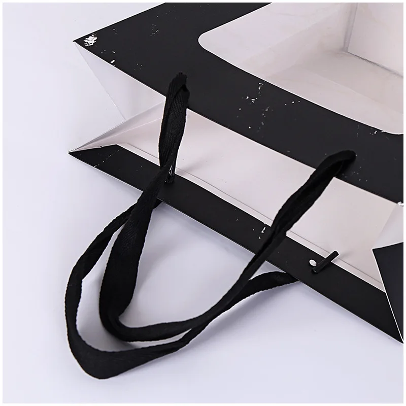 Мраморная Подарочная коробка трапециевидных цветов бумажный пакет подарочные