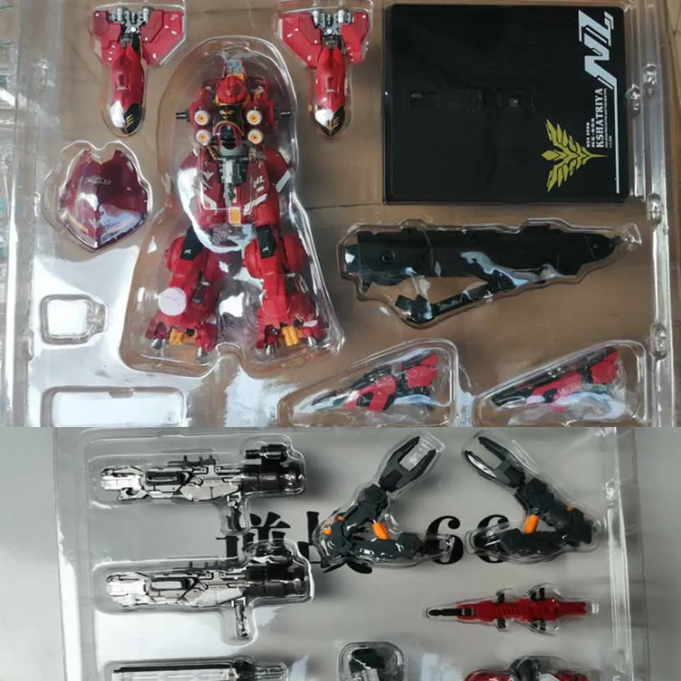 Сплав MB металлизированная MB 1/100 сплав KSHATRIYA красная версия аниме фигурка робота игрушка подарок