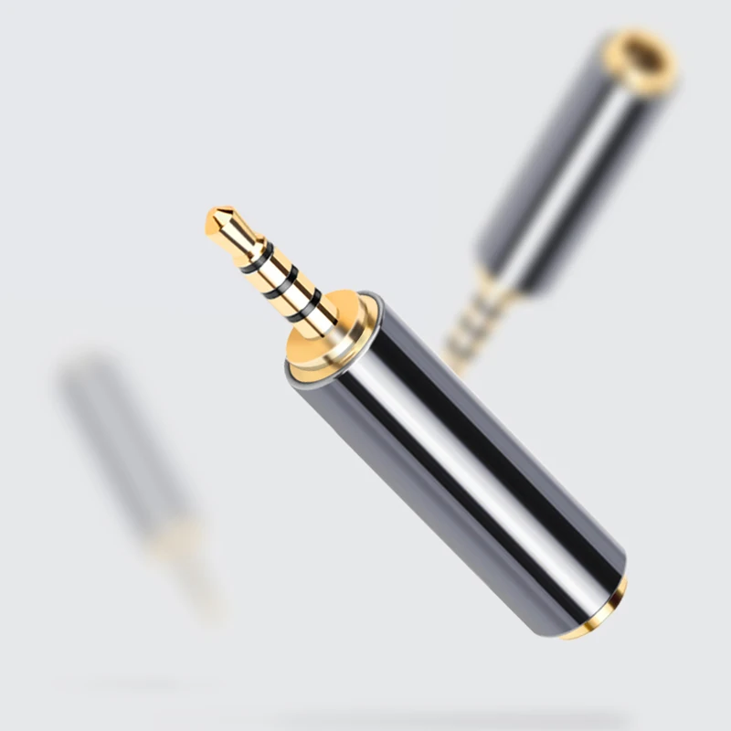 Jack 3 5 разъем 4 полюса ремонт аудио кабель для наушников Позолоченный мм стерео