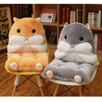 cute mold comfortable seat back cushion plush chair sofa lumbar support office bedroom animal pillow stuffed indoor decor gift