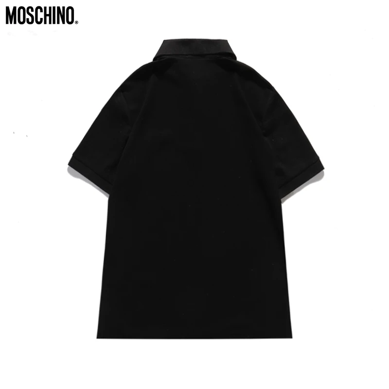 

2021 Moschino Women Men T-Shirts Bear Imprint Logo Shirts Casual Cotton Short Sleeve Tops Polo With Brand Labels