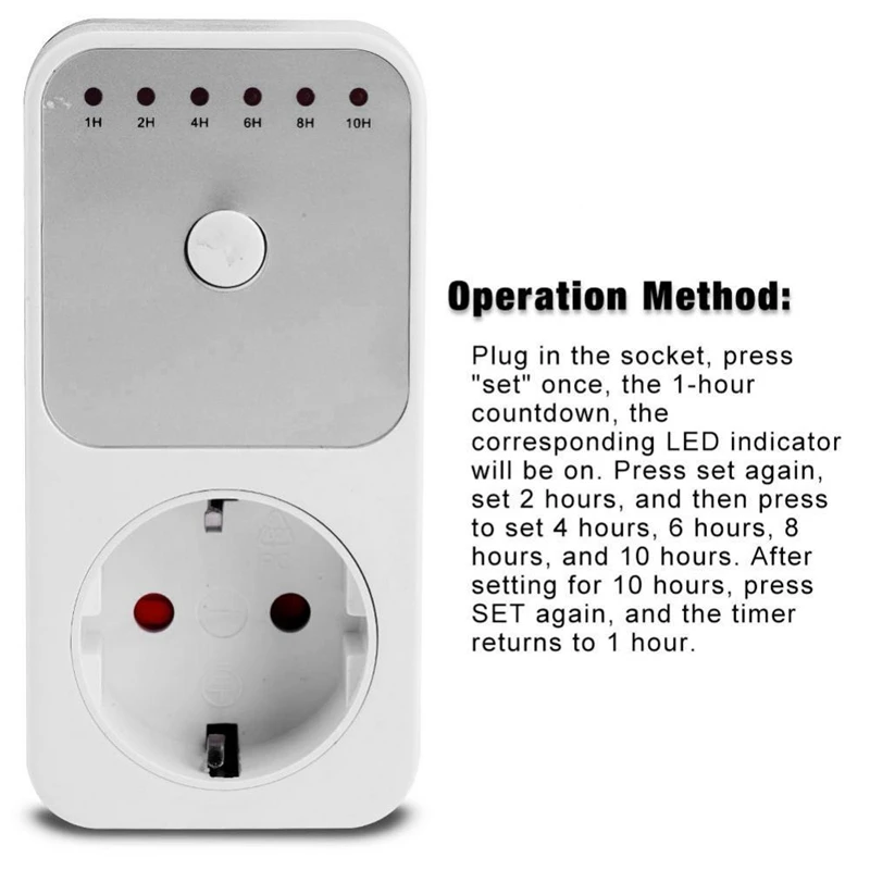 Smart Control Countdown Timer Switch Plug-In Socket Auto Shut Off Outlet Uk Plug | Обустройство дома