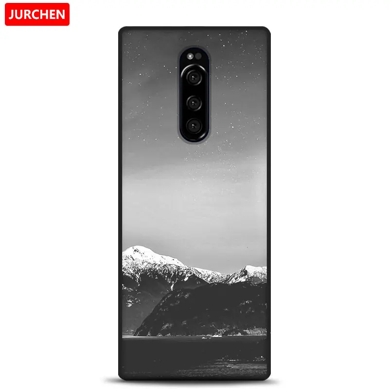 15 Чехол jurchen для sony Xperia 1, чехол для Xperia One, милый мультяшный Мягкий силиконовый чехол из ТПУ для sony Xperia1 sony 1, чехол - Цвет: 15