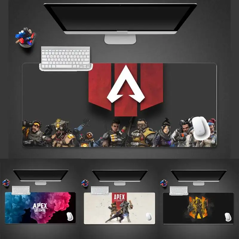 

team apex legends Rubber Mouse Durable Desktop Mousepad Desk Table Protect Game Mouse Mat pad X XL Non-slip Laptop Cushion