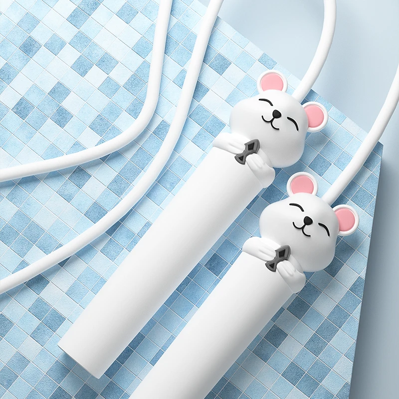 

2021 New Children Jump Rope Tangle-Free Rapid Jumping Rope Training Fitness Skipping Rope Fitness Home Exercise Slim Body
