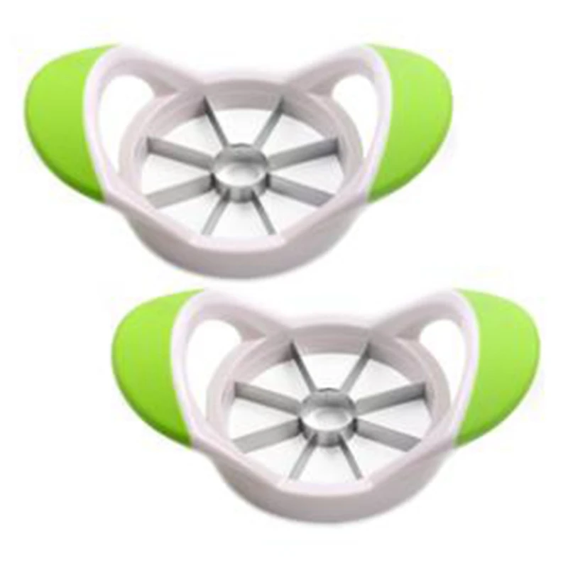 

Ломтерезка для яблок-ломтерезка-Разделитель-инструмент для свадьбы-нержавеющая сталь класса 430-стойкость к коррозии 2 шт.