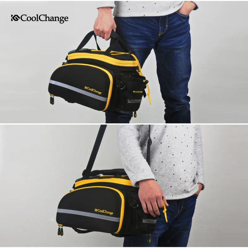 Велосипедная стойка CoolChange светоотражающая сумка велосипедная дорожная для