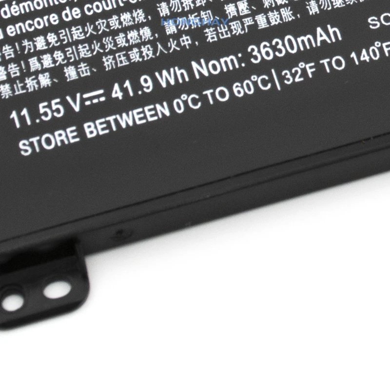 Аккумулятор для ноутбука Honghay TF03XL HP 14-bp080nd 14-bf 15-CC TPN-Q188 Q189 Q190 Q191 Q192 Q201 HSTNN-LB7X 920070-855 |
