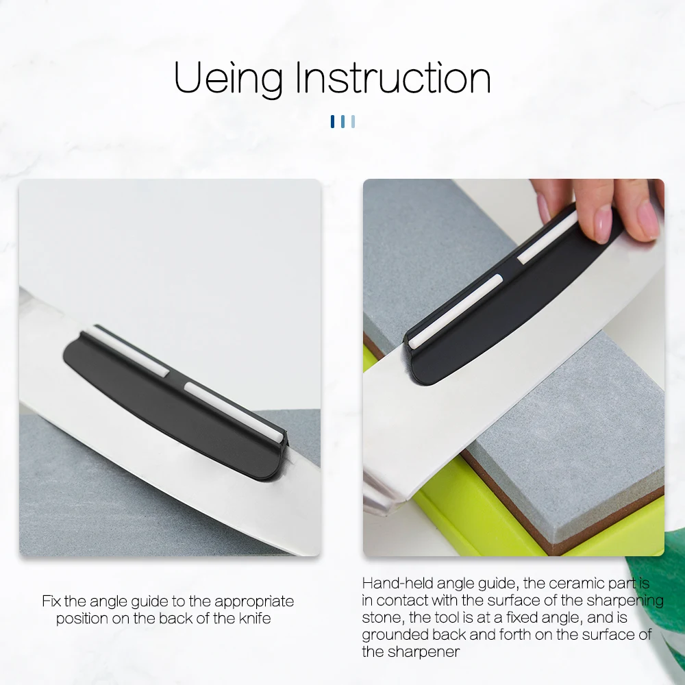 Knife Sharpener Stone Dual Side Whetstone For Professional Grinding Water Stones 2-IN-1 240 600 1000 3000 grit | Дом и сад