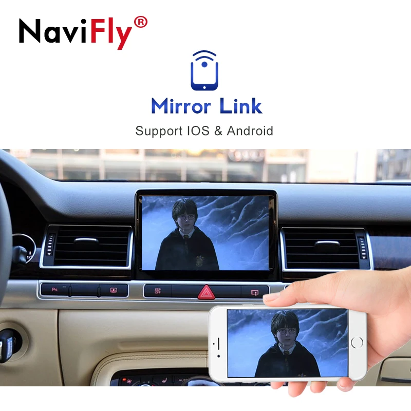 Wireless Carplay Box Android Auto Module For Audi A8 2010-2017 Car Radio Multimedia System Support camera Mirror Lin-k | Автомобили и