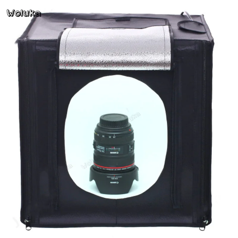 30*30cm LED Photo Studio Softbox Shooting Light Tent Soft Box + Portable Bag AC Adapter for Jewelry CD50 T16 RR1 X1 | Электроника