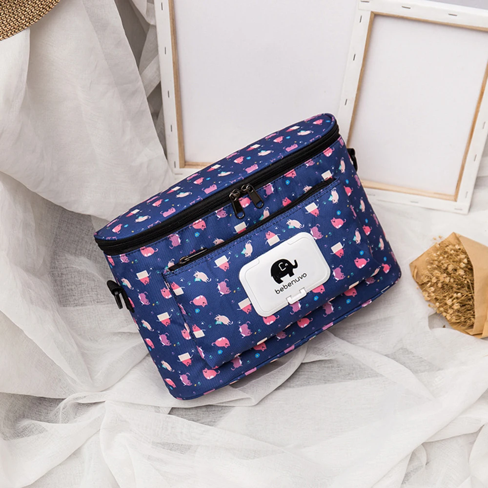 

Universal Buggy Baby Pram Organizer Bottle Holder Multipurpose Baby Stroller Accessory Stroller Caddy Storage Bag Mummy Bag