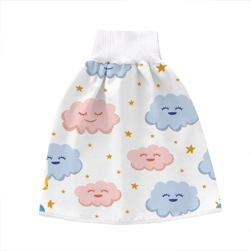 

2 in 1 Comfy Infants Baby Diaper Skirt Waterproof Absorbent Washable Shorts Toddler Potty Training Nappy Pants Kids Gifts